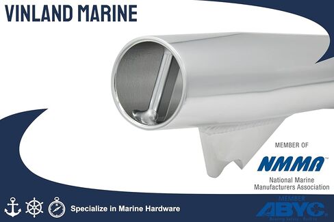 حامل قضيب ألومنيوم لحام من Vinland Marine مع بطانة PVC، لصيد الأسماك على شكل حرف T، قارب ألومنيوم، حامل قضيب لحام Tig in Kuwait