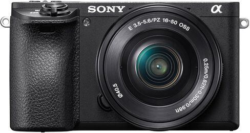 Sony Alpha a6500 Mirrorless Digital Camera Bundle with 2.95" LCD, Black (ILCE6500KIT) (Renewed) in Kuwait