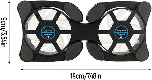 Small and Foldable with 70mm Fans for 7-15 Inch Notebook in Kuwait