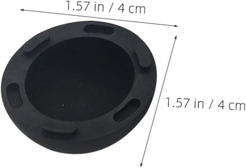 4 Pcs Black Silicone Laptop Cooling Balls, Portable Airflow Stand Risers for Notebook Ventilation, Sturdy Laptop Feet Cooling Pads for Improved Heat Dissipation in Kuwait