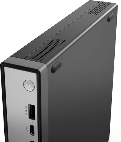 كمبيوتر مكتبي صغير Lenovo ThinkCentre neo 50q QC - Snapdragon X X1-26-100 - ذاكرة وصول عشوائي سعتها 16 جيجابايت - محرك أقراص SSD سعة 512 جيجابايت - نظام التشغيل Windows 11 Pro - شبكة Wi-Fi 6E - جهاز كمبيوتر صغير يعمل بالذكاء الاصطناعي فائق الهدوء سعة 1 لت in Kuwait