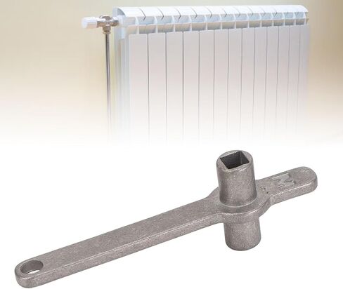 Radiator Bleed Key Alloy Steel Vent Valve Handle Imperial and Metric Square Key for All 5 x 5 mm Valve Standard Radiators in Kuwait