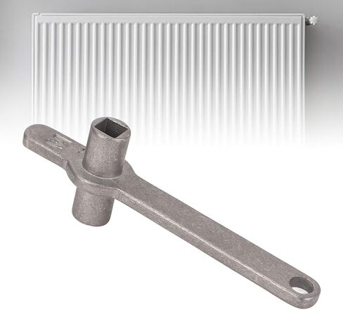 Radiator Bleed Key Alloy Steel Vent Valve Handle Imperial and Metric Square Key for All 5 x 5 mm Valve Standard Radiators in Kuwait