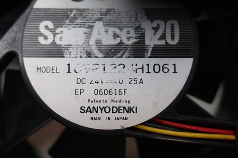 سانيو دينكي 109P1224H1061 SAN ACE 120 مروحة 4-1/2 بوصة 24 فولت تيار مستمر in Kuwait