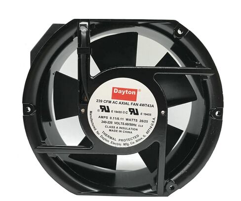 دايتون 4WT43A 230V-AC 239CFM 3200RPM مروحة تبريد D505223 in Kuwait