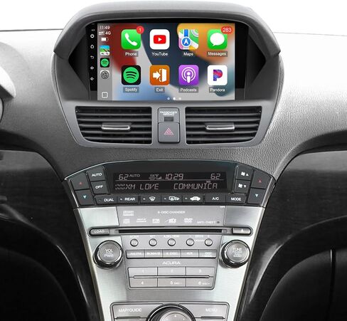 Naifay 8Core Android12 Car Stereo for Honda Acura MDX 2007-2013, 9 Inch Touch Screen for Acura MDX Radio with CarPlay/Android Auto/Bluetooth/WiFi/FM/GPS/SWC/Canbus+MIC in Saudi Arabia