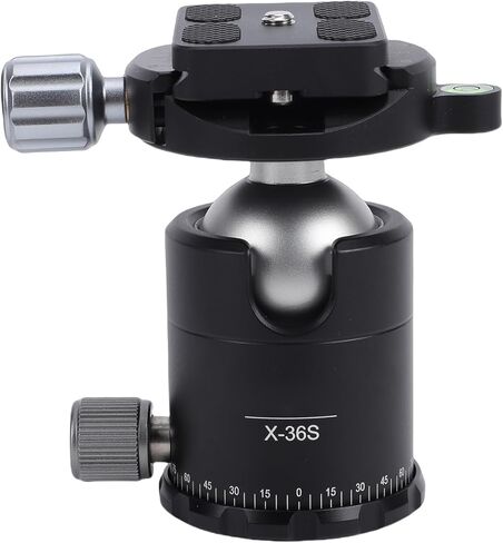 Sorandy 36mm Camera Tripod Ball Head, Aluminum Alloy Panoramic Ball Head, 1/4 Inch Plate with 360 Rotation for DSLR Camera Monopod Tripod in Kuwait