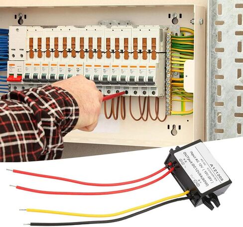 Ac to Dc Converter, 12V AC DC Voltage Regulator Power Module, IP67 Converter Step Down Power Supply Module (5A) in Kuwait