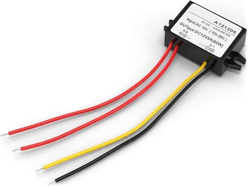 Ac to Dc Converter, 12V AC DC Voltage Regulator Power Module, IP67 Converter Step Down Power Supply Module (5A) in Kuwait