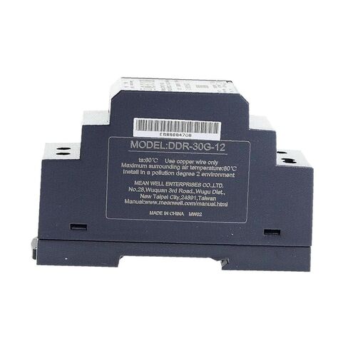 MEAN WELL DDR-30G-12 30W Din Rail DC/DC Converter O/P +12V2.5A - 1 item(s) in Kuwait