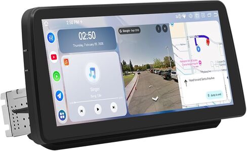 Roadanvi Android 14 6G+128G 12.3" Car Stereo for Toyota RAV4 2019-2022 Wireless Carplay Android Auto Car Radio Bluetooth 5.2 Head Unit QLED 1920x720 Touch Screen DTS GPS Navigation, X14 Series in Kuwait