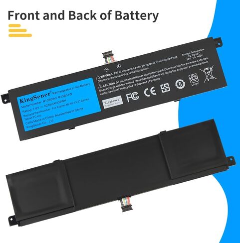 R13B01W R13B02W Laptop Battery for Xiaomi Mi Air 13 13.3" Series Notebook 161301-01 Tablet PC Rechargable Battery 7.6V 5230mAh /39WH in Kuwait