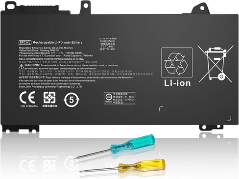 ALIPOWER RF03XL Laptop Battery Replacement for HP HP ProBook 430 440 445 450 455,455R G6 G7 ZHAN 66 Pro 13 14 15 G2 Serie L84354-005 L83685-AC1 HSTNN-OB1Q HSTNN-DB1Q HSTNN-DBN 9A HSTNN N-UB7R in Kuwait