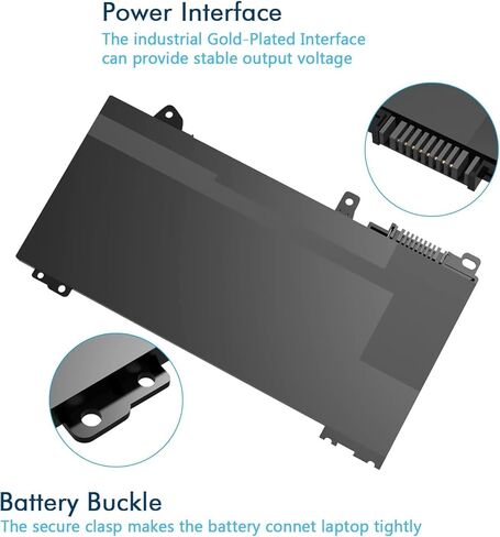 ALIPOWER RF03XL Laptop Battery Replacement for HP HP ProBook 430 440 445 450 455,455R G6 G7 ZHAN 66 Pro 13 14 15 G2 Serie L84354-005 L83685-AC1 HSTNN-OB1Q HSTNN-DB1Q HSTNN-DBN 9A HSTNN N-UB7R in Kuwait