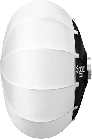 Godox CS-65T 65cm/25.6inch Lantern Softbox with Skirt, Bowens Mount Soft Boxes for Small Space Light Diffuser for Godox SL60W SK400II SL150 II, UL150, VL150 for Video Recording, Live Streaming, etc in Kuwait