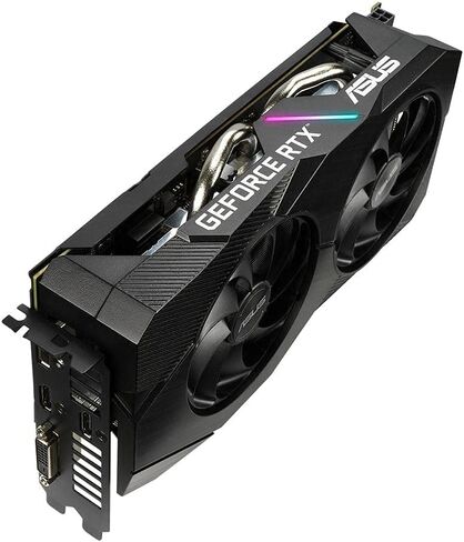 ASUS Dual EVO Gaming GeForce RTX 2060 6GB GDDR6 مع بنية NVIDIA Turing GPU الجديدة كليًا DUAL-RTX2060-6G-EVO (متجددة) in Kuwait