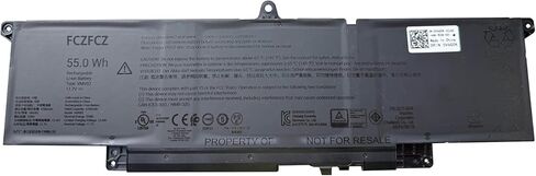 بطارية VMV83 55Wh 4700mAh بديلة لـ Dell Pro 13 Plus PB13250 / Pro 14 PC14250 PC14255 / 14 Plus PB14250 Series R2NVN M9HTK 60GY0 11.7V 3 خلايا in Kuwait