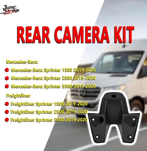 A907820120 Rear Camera Housing Replacement Fit for Mercedes Benz & Freightliner Sprinter 1500 2500 3500 2018-2020 2023 for90782040019051 90782012019051 in Kuwait