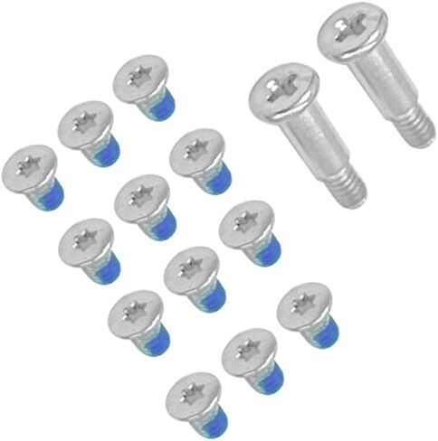 Lower Bottom Base Cover Case Screws Replacement for DELL Precision 5510 5520 5530 5540/XPS 7590 9550 9560 9570 Bottom Case Screws Silver in Kuwait