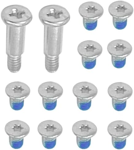 Lower Bottom Base Cover Case Screws Replacement for DELL Precision 5510 5520 5530 5540/XPS 7590 9550 9560 9570 Bottom Case Screws Silver in Kuwait