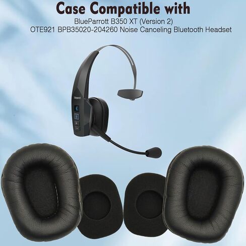 Replacement Earpads Compatible with BlueParrott B350 XT (Version 2) OTE921 BPB35020-204260 Noise Canceling Headset in Kuwait