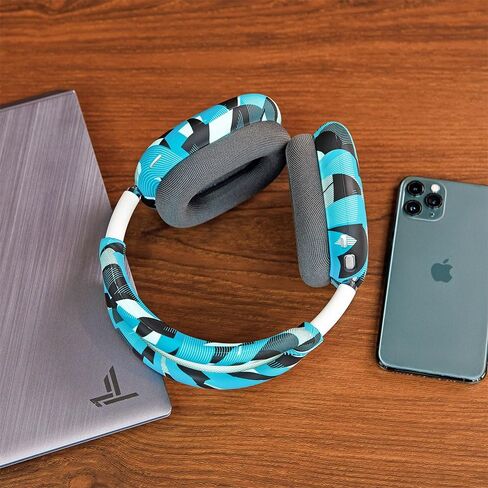 مجموعة الأغطية الواقية WC Sweatz وShellz وBandz لسماعات Airpods Max من Wicked Cushions | بريزم سماوي in Kuwait