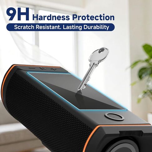 Xxerciz Screen Protector for Bushnell Golf Wingman HD GPS Speaker, 2-Pack Tempered Glass Film with Easy Installation, Anti-Scratch Bubble Free 9H Hardness HD Clear Film in Kuwait
