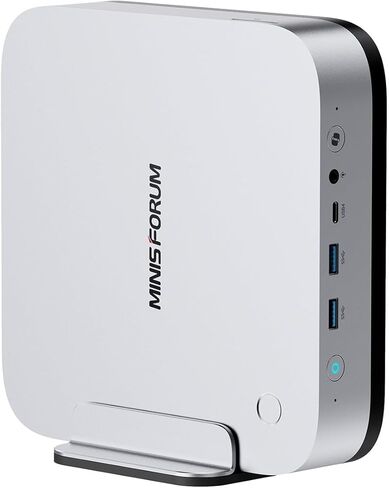 MINISFORUM X1 Pro 470 Mini PC with AMD Ryzen AI 9 HX470, Radeon 890M Graphics, 32GB RAM 1TB SSD, 2x5G RJ45 Port|WiFi7|BT5.4, HDMI/DP/2xUSB4 Video Output, Copilot Support AI Mini Computer in Kuwait