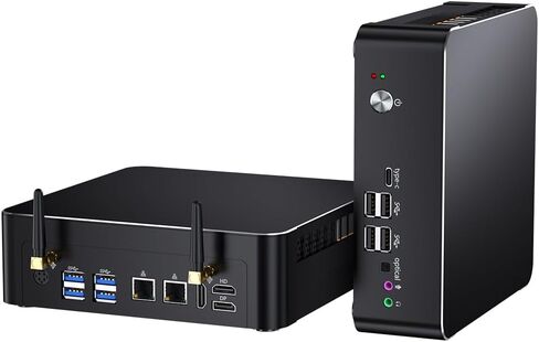 msecore Mini PC with Core i9-9880H (Upto 4.8GHz), 64GB DDR4 RAM 1T NVME SSD Desktop Computer, 2* HD, 1* DP, Triple Display, 4K@60Hz, Dual 2.5G LAN, 1*Type-C, Wi-Fi 6E, Windows 11 Pro in Saudi Arabia