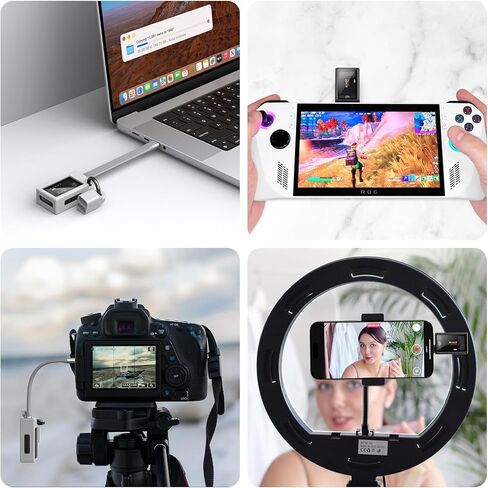 2230 M.2 NVMe SSD Enclosure with Cooling Fan, 10Gbps USB 3.2 Gen2, Supports M.2 M Key & B+M Key ,Up to 2TB, External SSD Drive Enclosure for MacBook Laptop iPad Android in Kuwait