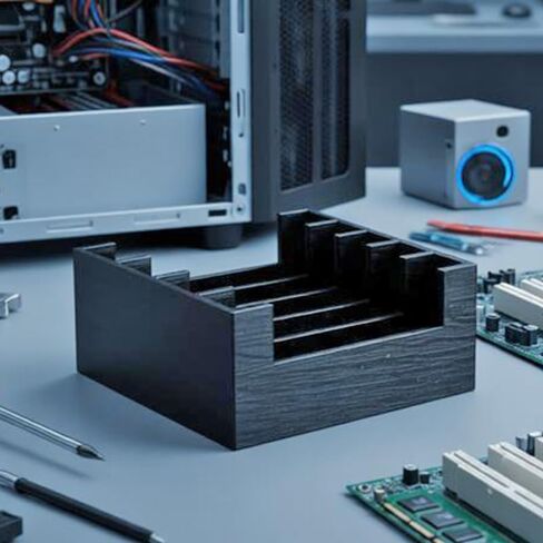 1Pc Multifunctional 3.5-Inch Home Computer Hard Drive Storage Box Mechanical Hard Disk Rack Mechanical Hard Disk Cage in Kuwait