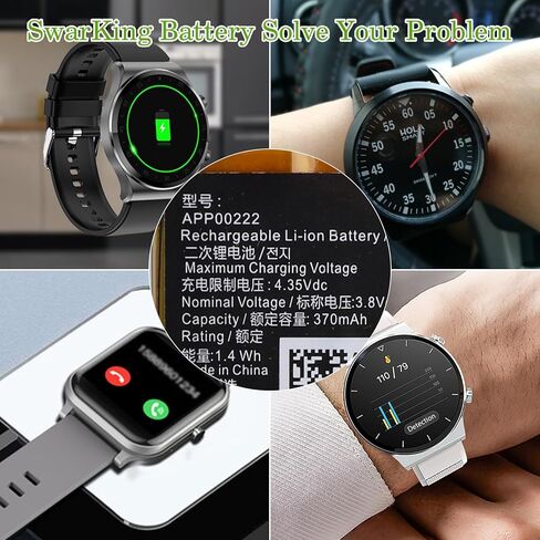Replacement Battery APP00222 Compatible with Apack ART5004 Smart Watch,Fossil Q Exploraist gen 3 in Kuwait
