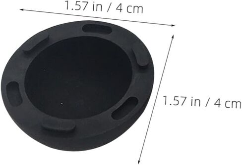 STOBAZA 4pcs Black Silicone Laptop Ventilation Sphere Riser Pads Notebook Stand Cooling Feet for Laptop Support and Elevation Compatible for Desk Use in Kuwait