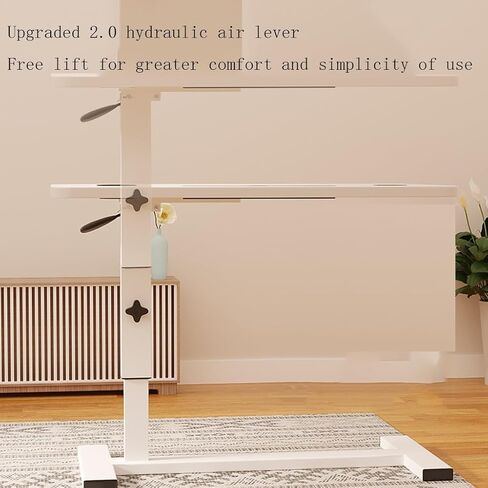 Small Portable Desk, Height Adjustable Sofa Bedside Laptop Table Mobile Standing Side Table for Home Office, in Kuwait