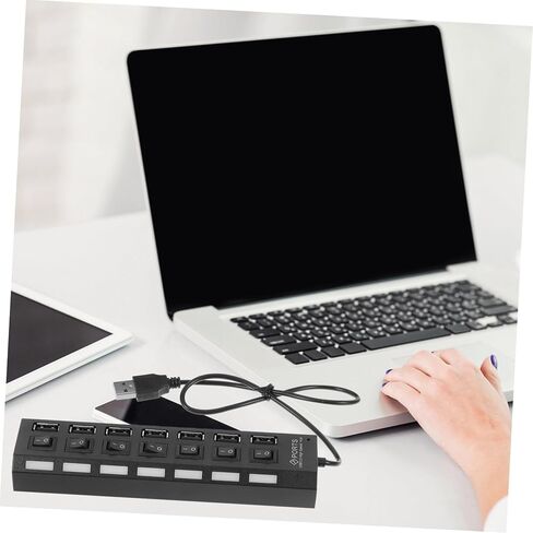 TEHAUX USB Hub Port USB Splitter Multi USB Port Adapter for and High Speed Expander Portable and Reliable Design for Multiple Devices in Kuwait