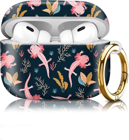Compatiable for AirPod Pro 2nd/1st Generation Case,Lightweight & Durable Resistant Hard Case with Keychain,Stylish Design AirPod Case Cover for Women(Cherry) in Kuwait