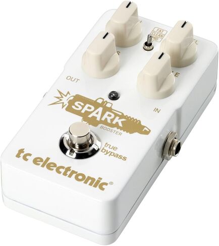 TC Electronic SPARK BOOSTER Awesome Booster Pedal with Gain Control and Active EQ & MXR Patch Cable 6 in|15 cm - 3 Pack (3PDCP06) in Saudi Arabia