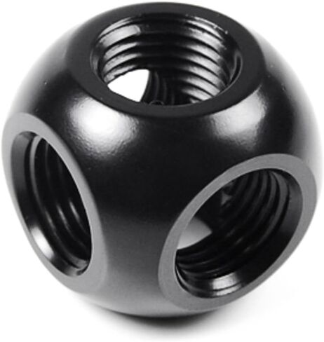 Barrow G1/4" 5-Way Ball Fitting, Black in Kuwait