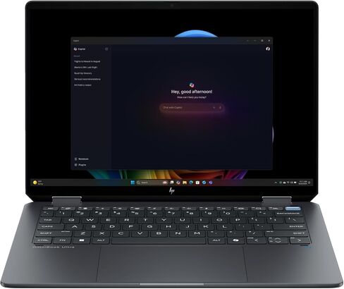 كمبيوتر محمول HP OmniBook Ultra Flip بشاشة لمس 14 بوصة، Intel Core Ultra 9 288V، ذاكرة الوصول العشوائي 32 جيجابايت، 2 تيرابايت SSD، Windows 11 Home (متجدد) in Kuwait