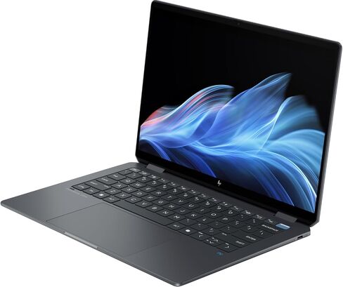كمبيوتر محمول HP OmniBook Ultra Flip بشاشة لمس 14 بوصة، Intel Core Ultra 9 288V، ذاكرة الوصول العشوائي 32 جيجابايت، 2 تيرابايت SSD، Windows 11 Home (متجدد) in Kuwait