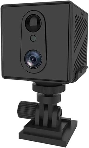 5MP Mini Camera 3000mAh Battery 64GB 4G SIM Card Surveillance WiFi Night Vision Motion Detection CCTV Two-Way Voice IP Camera(4G NO Card) in Kuwait