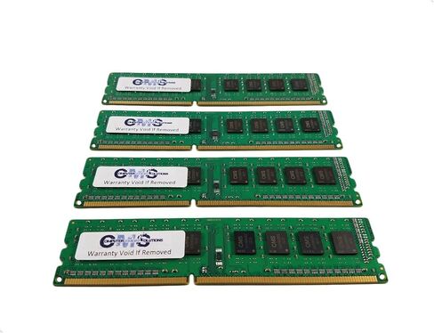 CMS 32GB (4X8GB) DDR3 12800 1600MHz Non ECC DIMM Memory Ram Upgrade Compatible with HP/Compaq® Elite 8200 Sff/Mt/CMT Desktop - C7 in Kuwait