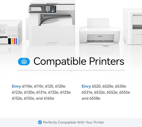 خرطوشة حبر 68XL عالية الإنتاجية متوافقة مع خراطيش حبر HP 68 68e مجموعة سوداء/ثلاثية الألوان مكونة من قطعتين بديلة للطابعة Envy 6155e 6500e 6552e 6555e 6558e 6100e 6152e 6520e 6530e 6165e 6110e 6120هـ in Kuwait