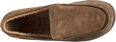 Acorn Men's Ellsworth Moc Slippers with Suede Upper and Berber Lining in Saudi Arabia