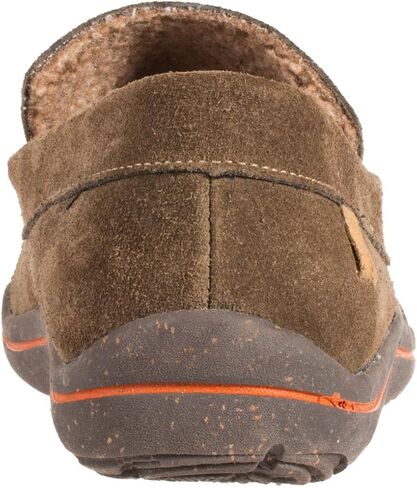 Acorn Men's Ellsworth Moc Slippers with Suede Upper and Berber Lining in Saudi Arabia