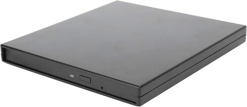 علبة محرك الأقراص الضوئية، صندوق صلب خارجي، حاوية محرك أقراص SATA DVD مقاس 9.5 مم، مجموعة تخزين نحيفة تعمل بمنفذ USB للكمبيوتر المحمول، متوافقة مع TEAC DV - 18E SD - R9012 U in Kuwait