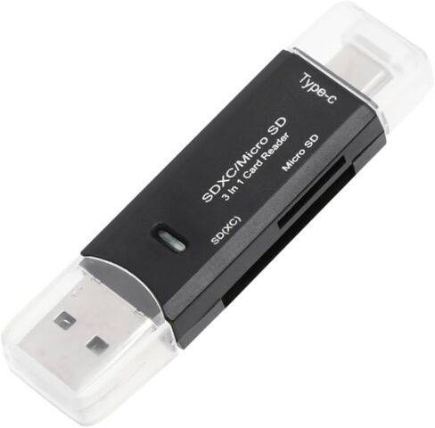 Type-c Micro USB Card Reader Memory Reader Usb2.0 OTG High-Speed Card for in Kuwait
