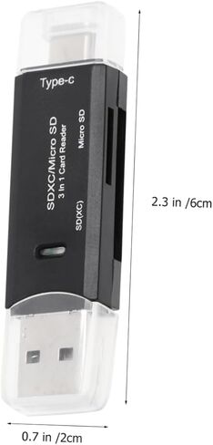 Type-c Micro USB Card Reader Memory Reader Usb2.0 OTG High-Speed Card for in Kuwait