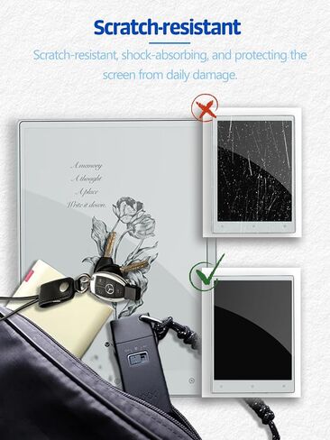 2-Pack Matte Screen Protector for Viwoods AiPaper 10.65 Inch,Matte Anti-Glare PET Film, Anti-Fingerprint & Scratch-Resistant for Natural Writing and Drawing in Kuwait