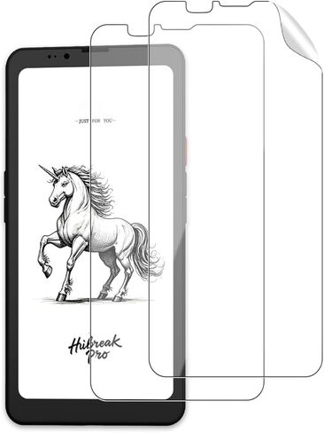 قطعتان من واقي الشاشة غير اللامع لجهاز Bigme HiBreak Pro Tablet مقاس 6.13 بوصة - فيلم PET مضاد للوهج غير لامع، مضاد لبصمات الأصابع، مقاوم للخدش، حساسية عالية للمس للرسم in Kuwait